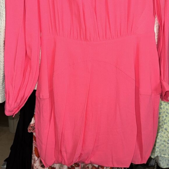 NWT 1497.00  Stella McCartney Amanda gathered minidress Large 44 - Picture 13 of 13